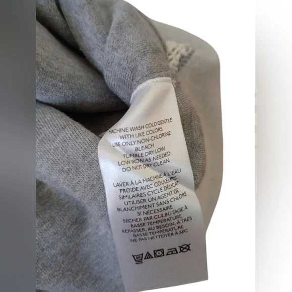 BDG Urban Outfitters Crochet Gray Cropper Pullover Sweater - Picture 6 of 8